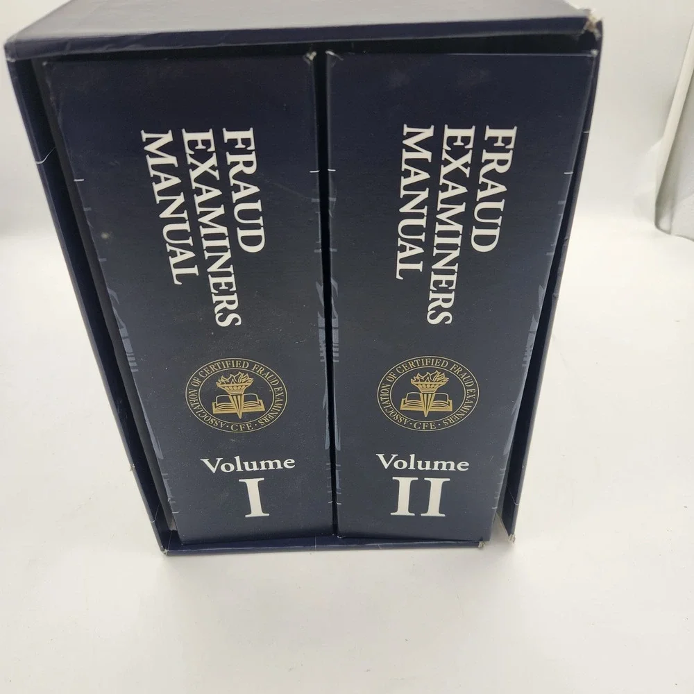 ACFE Fraud Examiner's Manuals Vols 1 & 2, 2008 Edition Fast Shipping